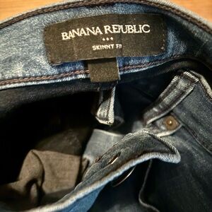 Banana Republic Dark Wash Skinny Jeans